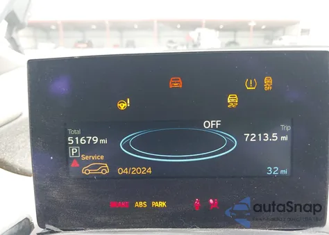 2014 BMW I3 Bev z USA, uszkodzony, nr VIN WBY1Z2C56EV284224